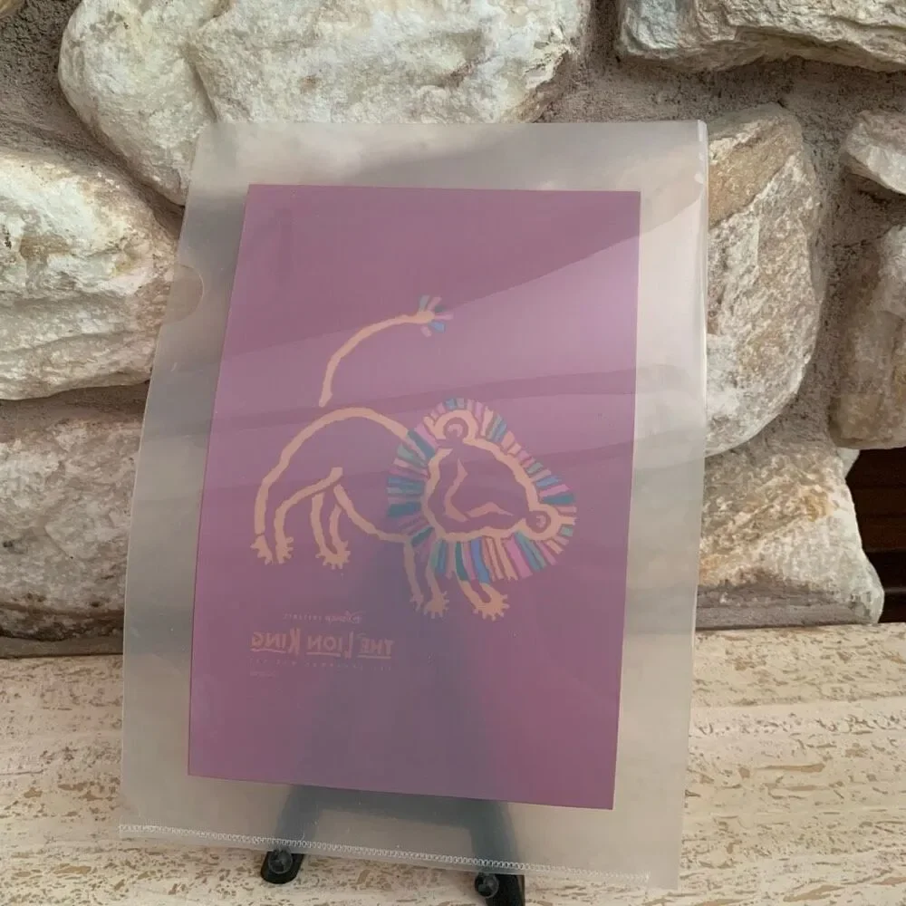 Vintage Disney’s the Lion King on broadway souvenir folders set of 2